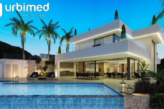 Villa in Denia zu verkaufen, Woongedeelte 734 m², Klimaanlage, Grondstuk 2 m², 5 Slaapkamers, 7 Badkamers, Pool, ref.: UM-UV-IPANEMA-3