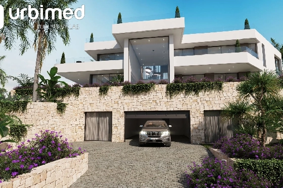 Villa in Denia zu verkaufen, Woongedeelte 734 m², Klimaanlage, Grondstuk 2 m², 5 Slaapkamers, 7 Badkamers, Pool, ref.: UM-UV-IPANEMA-5