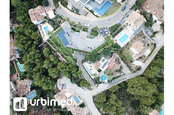 Villa in Denia zu verkaufen, Woongedeelte 734 m², Klimaanlage, Grondstuk 2 m², 5 Slaapkamers, 7 Badkamers, Pool, ref.: UM-UV-IPANEMA-8