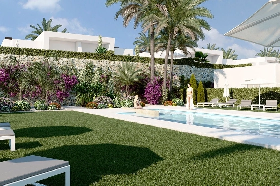 Erdgeschoss Apartment in Algorfa zu verkaufen, Wohnfläche 116 m², Zustand Erstbezug, Klimaanlage, 2 Schlafzimmer, 2 Badezimmer, Pool, ref.: HA-ARN-110-A01-5