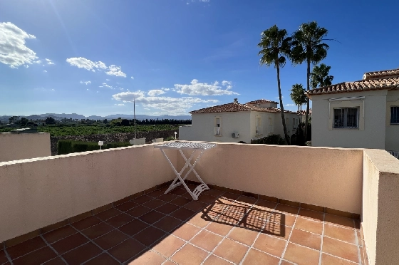 Reihenhaus in Denia(Las Marinas) zur Ferienvermietung, Woongedeelte 98 m², Bouwjaar 2001, Zustand gepflegt, + KLIMA, Klimaanlage, 2 Slaapkamers, 2 Badkamers, Pool, ref.: T-0222-21