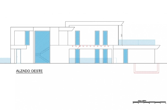 Villa in Denia zu verkaufen, Woongedeelte 556 m², Klimaanlage, 5 Slaapkamers, 6 Badkamers, Pool, ref.: BS-6951338-33