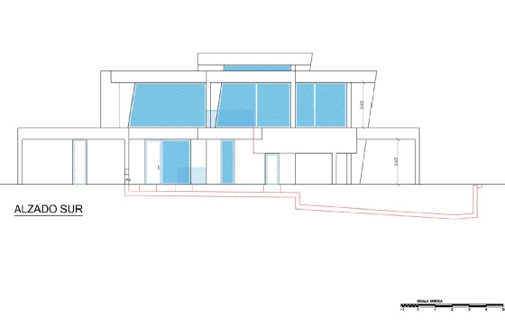 Villa in Denia zu verkaufen, Woongedeelte 556 m², Klimaanlage, 5 Slaapkamers, 6 Badkamers, Pool, ref.: BS-6951338-34