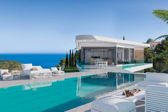 Villa in Javea zu verkaufen, Woongedeelte 420 m², Klimaanlage, 4 Slaapkamers, 5 Badkamers, Pool, ref.: BS-7149759-2