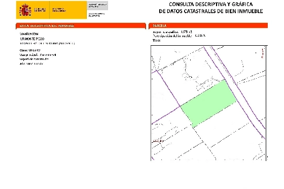 Wohngrundstück in Rafol de Almunia zu verkaufen, Grondstuk 1558 m², ref.: GC-1522-2