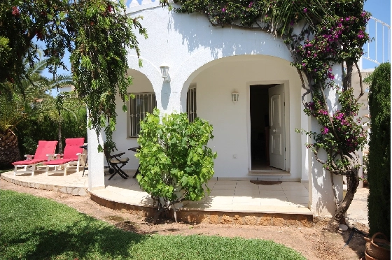 Sommerhaus in Denia  zur Ferienvermietung, Zustand gepflegt, + Zentralheizung, Klimaanlage, 2 Slaapkamers, 1 Badkamers, ref.: V-0722-1