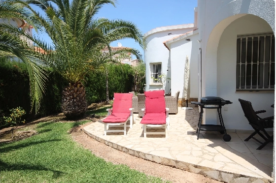 Sommerhaus in Denia  zur Ferienvermietung, Zustand gepflegt, + Zentralheizung, Klimaanlage, 2 Slaapkamers, 1 Badkamers, ref.: V-0722-2