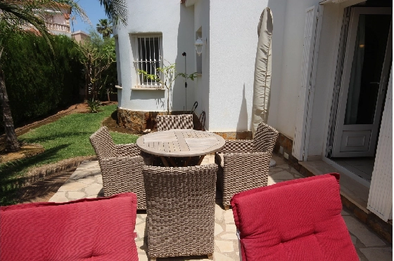 Sommerhaus in Denia  zur Ferienvermietung, Zustand gepflegt, + Zentralheizung, Klimaanlage, 2 Slaapkamers, 1 Badkamers, ref.: V-0722-3