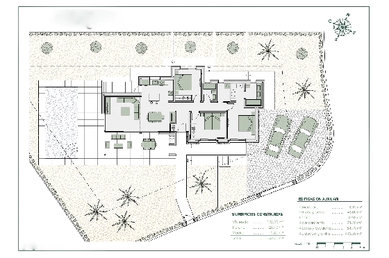 Villa in Benissa zu verkaufen, Woongedeelte 150 m², Bouwjaar 2022, Klimaanlage, Grondstuk 800 m², 3 Slaapkamers, 2 Badkamers, Pool, ref.: BI-BE.H-863-3