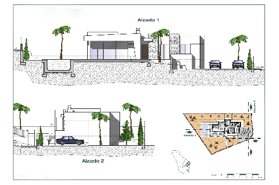 Villa in Benissa zu verkaufen, Woongedeelte 150 m², Bouwjaar 2022, Klimaanlage, Grondstuk 800 m², 3 Slaapkamers, 2 Badkamers, Pool, ref.: BI-BE.H-863-7