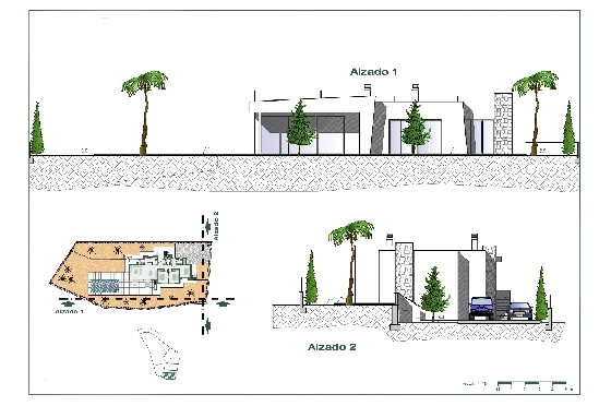 Villa in Benissa zu verkaufen, Woongedeelte 153 m², Bouwjaar 2022, Klimaanlage, Grondstuk 800 m², 3 Slaapkamers, 2 Badkamers, Pool, ref.: BI-BE.H-866-7