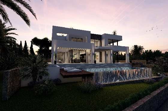Villa in Benissa zu verkaufen, Woongedeelte 286 m², Bouwjaar 2022, Klimaanlage, Grondstuk 1 m², 4 Slaapkamers, 4 Badkamers, Pool, ref.: PR-PPS3038-6