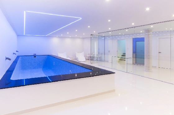 Villa in Benissa zu verkaufen, Woongedeelte 544 m², Bouwjaar 2017, + Fussbodenheizung, Klimaanlage, Grondstuk 1792 m², 5 Slaapkamers, 6 Badkamers, Pool, ref.: HG-3517-10