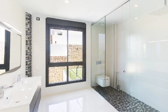 Villa in Benissa zu verkaufen, Woongedeelte 544 m², Bouwjaar 2017, + Fussbodenheizung, Klimaanlage, Grondstuk 1792 m², 5 Slaapkamers, 6 Badkamers, Pool, ref.: HG-3517-11