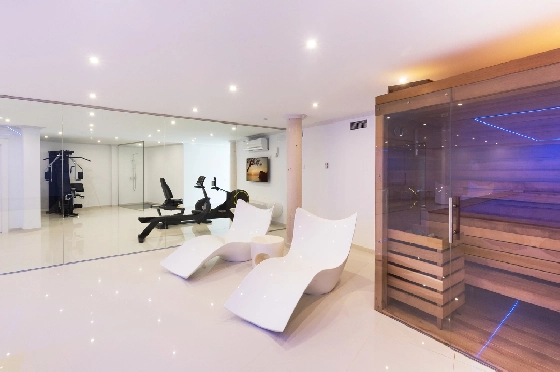 Villa in Benissa zu verkaufen, Woongedeelte 544 m², Bouwjaar 2017, + Fussbodenheizung, Klimaanlage, Grondstuk 1792 m², 5 Slaapkamers, 6 Badkamers, Pool, ref.: HG-3517-12