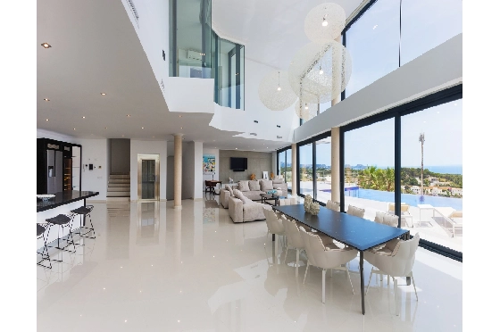 Villa in Benissa zu verkaufen, Woongedeelte 544 m², Bouwjaar 2017, + Fussbodenheizung, Klimaanlage, Grondstuk 1792 m², 5 Slaapkamers, 6 Badkamers, Pool, ref.: HG-3517-4