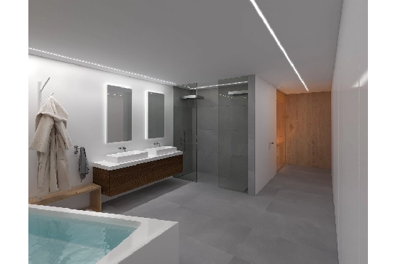 Villa in Altea zu verkaufen, Woongedeelte 330 m², Bouwjaar 2019, + Fussbodenheizung, Grondstuk 1074 m², 4 Slaapkamers, 4 Badkamers, ref.: NL-NLD1085-11