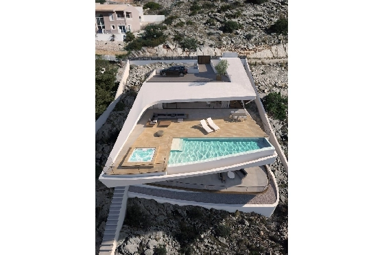 Villa in Altea zu verkaufen, Woongedeelte 330 m², Bouwjaar 2019, + Fussbodenheizung, Grondstuk 1074 m², 4 Slaapkamers, 4 Badkamers, ref.: NL-NLD1085-2