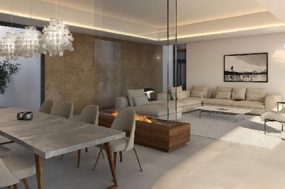 Villa in Altea zu verkaufen, Woongedeelte 330 m², Bouwjaar 2019, + Fussbodenheizung, Grondstuk 1074 m², 4 Slaapkamers, 4 Badkamers, ref.: NL-NLD1085-8