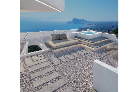 Villa in Altea zu verkaufen, Woongedeelte 280 m², Bouwjaar 2019, + Fussbodenheizung, Grondstuk 973 m², 4 Slaapkamers, 4 Badkamers, ref.: NL-NLD1086-4