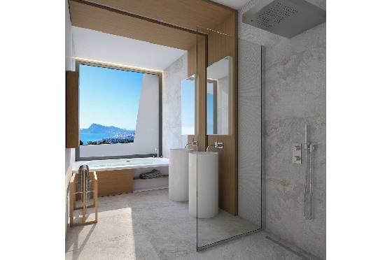Villa in Altea zu verkaufen, Woongedeelte 280 m², Bouwjaar 2019, + Fussbodenheizung, Grondstuk 973 m², 4 Slaapkamers, 4 Badkamers, ref.: NL-NLD1086-6