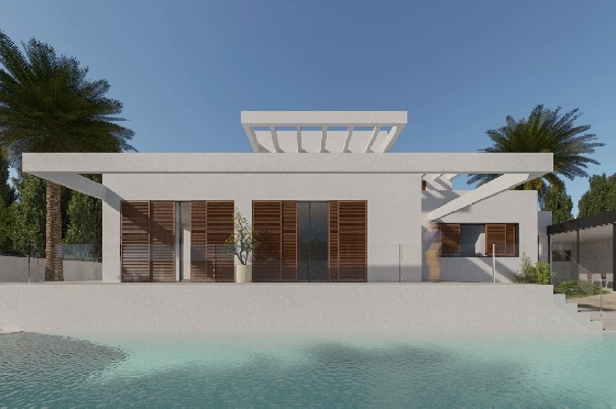Villa in Moraira zu verkaufen, Woongedeelte 298 m², + Fussbodenheizung, Klimaanlage, Grondstuk 811 m², 4 Slaapkamers, 4 Badkamers, Pool, ref.: NL-NLD1218-4