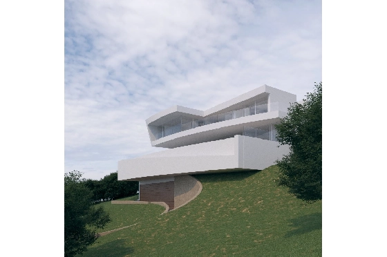 Villa in Moraira zu verkaufen, Woongedeelte 600 m², Bouwjaar 2022, + Fussbodenheizung, Klimaanlage, Grondstuk 1237 m², 4 Slaapkamers, 4 Badkamers, Pool, ref.: NL-NLD1219-2