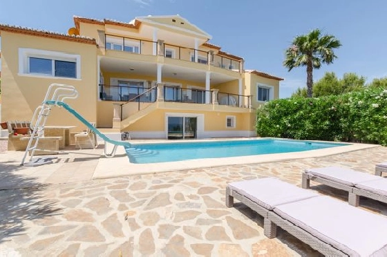 Villa in Javea zu verkaufen, Woongedeelte 256 m², + Fussbodenheizung, Klimaanlage, Grondstuk 1045 m², 8 Slaapkamers, 5 Badkamers, Pool, ref.: NL-NLD1236-2