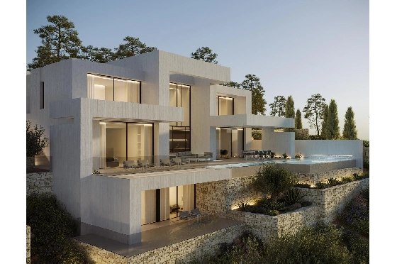 Villa in Javea zu verkaufen, Woongedeelte 677 m², + Zentralheizung, Klimaanlage, Grondstuk 925 m², 4 Slaapkamers, 6 Badkamers, Pool, ref.: NL-NLD1257-3