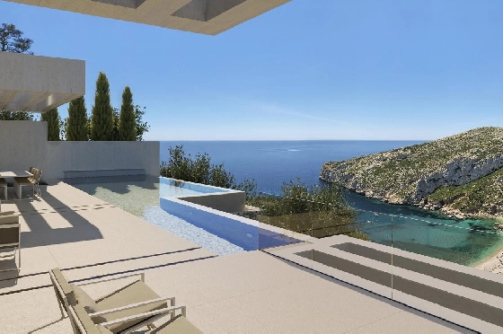Villa in Javea zu verkaufen, Woongedeelte 677 m², + Zentralheizung, Klimaanlage, Grondstuk 925 m², 4 Slaapkamers, 6 Badkamers, Pool, ref.: NL-NLD1257-7