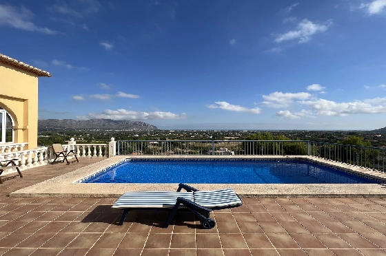 Villa in Pedreguer(Monte Solana) zu verkaufen, Woongedeelte 239 m², Bouwjaar 2005, + KLIMA, Klimaanlage, Grondstuk 873 m², 3 Slaapkamers, 3 Badkamers, Pool, ref.: SB-2222-2