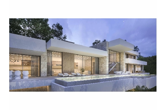 Villa in Moraira zu verkaufen, Woongedeelte 692 m², + Zentralheizung, Klimaanlage, Grondstuk 1532 m², 5 Slaapkamers, 6 Badkamers, ref.: NL-NLD1269-1