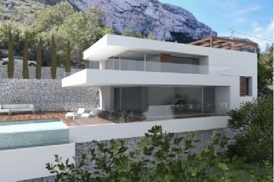 Villa in Denia zu verkaufen, Woongedeelte 130 m², Bouwjaar 2021, + Zentralheizung, Klimaanlage, Grondstuk 800 m², 3 Slaapkamers, 2 Badkamers, Pool, ref.: NL-NLD1273-2