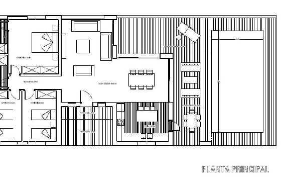 Villa in Denia zu verkaufen, Woongedeelte 130 m², Bouwjaar 2021, + Zentralheizung, Klimaanlage, Grondstuk 800 m², 3 Slaapkamers, 2 Badkamers, Pool, ref.: NL-NLD1273-8