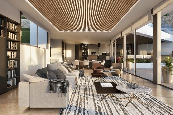 Villa in Javea zu verkaufen, Woongedeelte 650 m², + Zentralheizung, Klimaanlage, Grondstuk 1400 m², 4 Slaapkamers, 5 Badkamers, Pool, ref.: NL-NLD1305-4