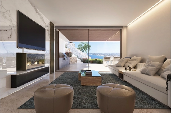 Villa in Javea zu verkaufen, Woongedeelte 650 m², + Zentralheizung, Klimaanlage, Grondstuk 1400 m², 4 Slaapkamers, 5 Badkamers, Pool, ref.: NL-NLD1305-7