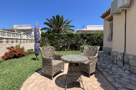 Villa in Els Poblets zur Ferienvermietung, Woongedeelte 107 m², Bouwjaar 1998, Zustand gepflegt, + KLIMA, Klimaanlage, Grondstuk 400 m², 3 Slaapkamers, 2 Badkamers, Pool, ref.: T-0223-15