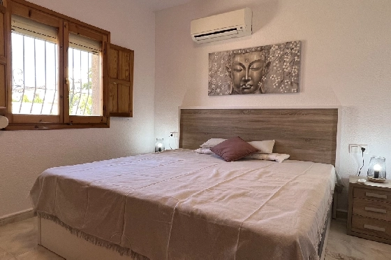 Villa in Els Poblets zur Ferienvermietung, Woongedeelte 107 m², Bouwjaar 1998, Zustand gepflegt, + KLIMA, Klimaanlage, Grondstuk 400 m², 3 Slaapkamers, 2 Badkamers, Pool, ref.: T-0223-5