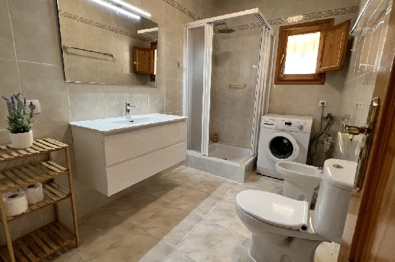 Villa in Els Poblets zur Ferienvermietung, Woongedeelte 107 m², Bouwjaar 1998, Zustand gepflegt, + KLIMA, Klimaanlage, Grondstuk 400 m², 3 Slaapkamers, 2 Badkamers, Pool, ref.: T-0223-7