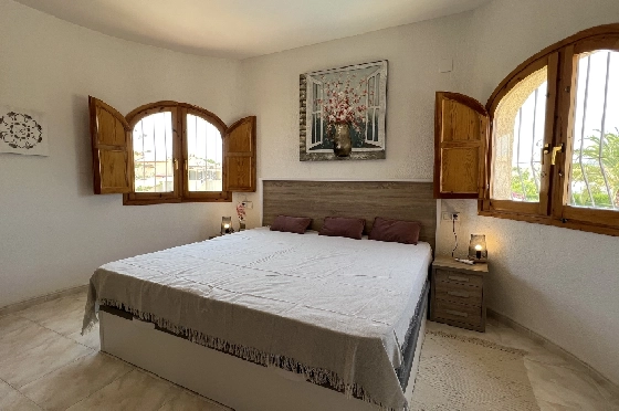 Villa in Els Poblets zur Ferienvermietung, Woongedeelte 107 m², Bouwjaar 1998, Zustand gepflegt, + KLIMA, Klimaanlage, Grondstuk 400 m², 3 Slaapkamers, 2 Badkamers, Pool, ref.: T-0223-9
