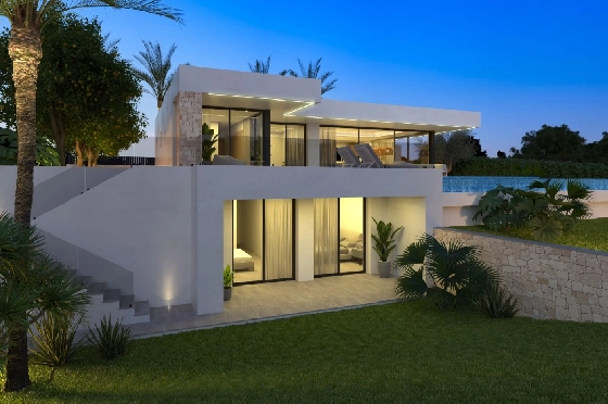 Villa in Denia zu verkaufen, Woongedeelte 259 m², Klimaanlage, Grondstuk 1118 m², 4 Slaapkamers, 4 Badkamers, Pool, ref.: UM-UV-MANDARINA-II-16