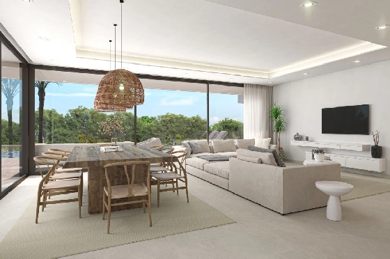 Villa in Denia zu verkaufen, Woongedeelte 259 m², Klimaanlage, Grondstuk 1118 m², 4 Slaapkamers, 4 Badkamers, Pool, ref.: UM-UV-MANDARINA-II-18