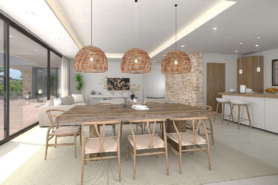 Villa in Denia zu verkaufen, Woongedeelte 259 m², Klimaanlage, Grondstuk 1118 m², 4 Slaapkamers, 4 Badkamers, Pool, ref.: UM-UV-MANDARINA-II-20