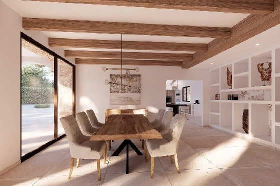 Finca in Benissa(Llenes) zu verkaufen, Woongedeelte 368 m², Bouwjaar 2023, Klimaanlage, Grondstuk 10000 m², 4 Slaapkamers, 4 Badkamers, Pool, ref.: BI-BE.F-164-14
