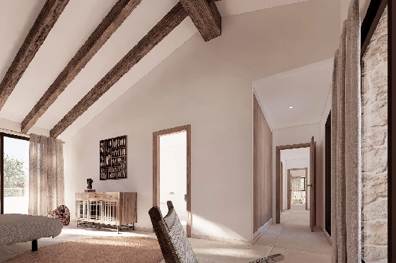 Finca in Benissa(Llenes) zu verkaufen, Woongedeelte 368 m², Bouwjaar 2023, Klimaanlage, Grondstuk 10000 m², 4 Slaapkamers, 4 Badkamers, Pool, ref.: BI-BE.F-164-25