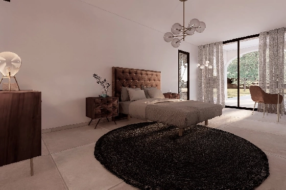 Finca in Benissa(Llenes) zu verkaufen, Woongedeelte 368 m², Bouwjaar 2023, Klimaanlage, Grondstuk 10000 m², 4 Slaapkamers, 4 Badkamers, Pool, ref.: BI-BE.F-164-28