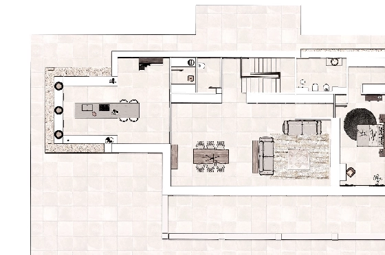 Finca in Benissa(Llenes) zu verkaufen, Woongedeelte 368 m², Bouwjaar 2023, Klimaanlage, Grondstuk 10000 m², 4 Slaapkamers, 4 Badkamers, Pool, ref.: BI-BE.F-164-33