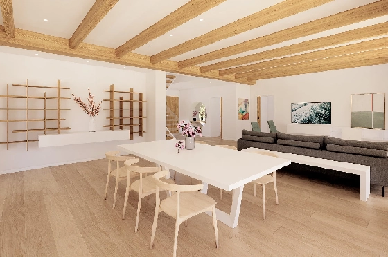 Finca in Benissa(Llenes) zu verkaufen, Woongedeelte 254 m², Bouwjaar 2023, Klimaanlage, Grondstuk 10000 m², 3 Slaapkamers, 3 Badkamers, Pool, ref.: BI-BE.F-165-13