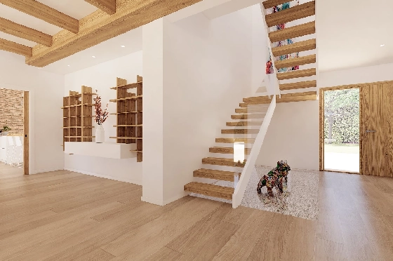 Finca in Benissa(Llenes) zu verkaufen, Woongedeelte 254 m², Bouwjaar 2023, Klimaanlage, Grondstuk 10000 m², 3 Slaapkamers, 3 Badkamers, Pool, ref.: BI-BE.F-165-14