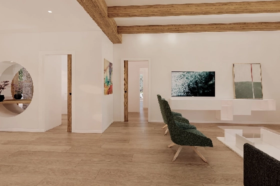 Finca in Benissa(Llenes) zu verkaufen, Woongedeelte 254 m², Bouwjaar 2023, Klimaanlage, Grondstuk 10000 m², 3 Slaapkamers, 3 Badkamers, Pool, ref.: BI-BE.F-165-17